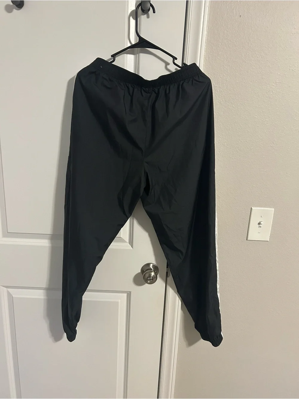 Nike Black and White Track Pants